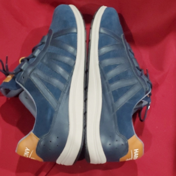 Harmony 783 Blue Sneakers with Suede Upper and Sporty Design - Picture 6 of 10
